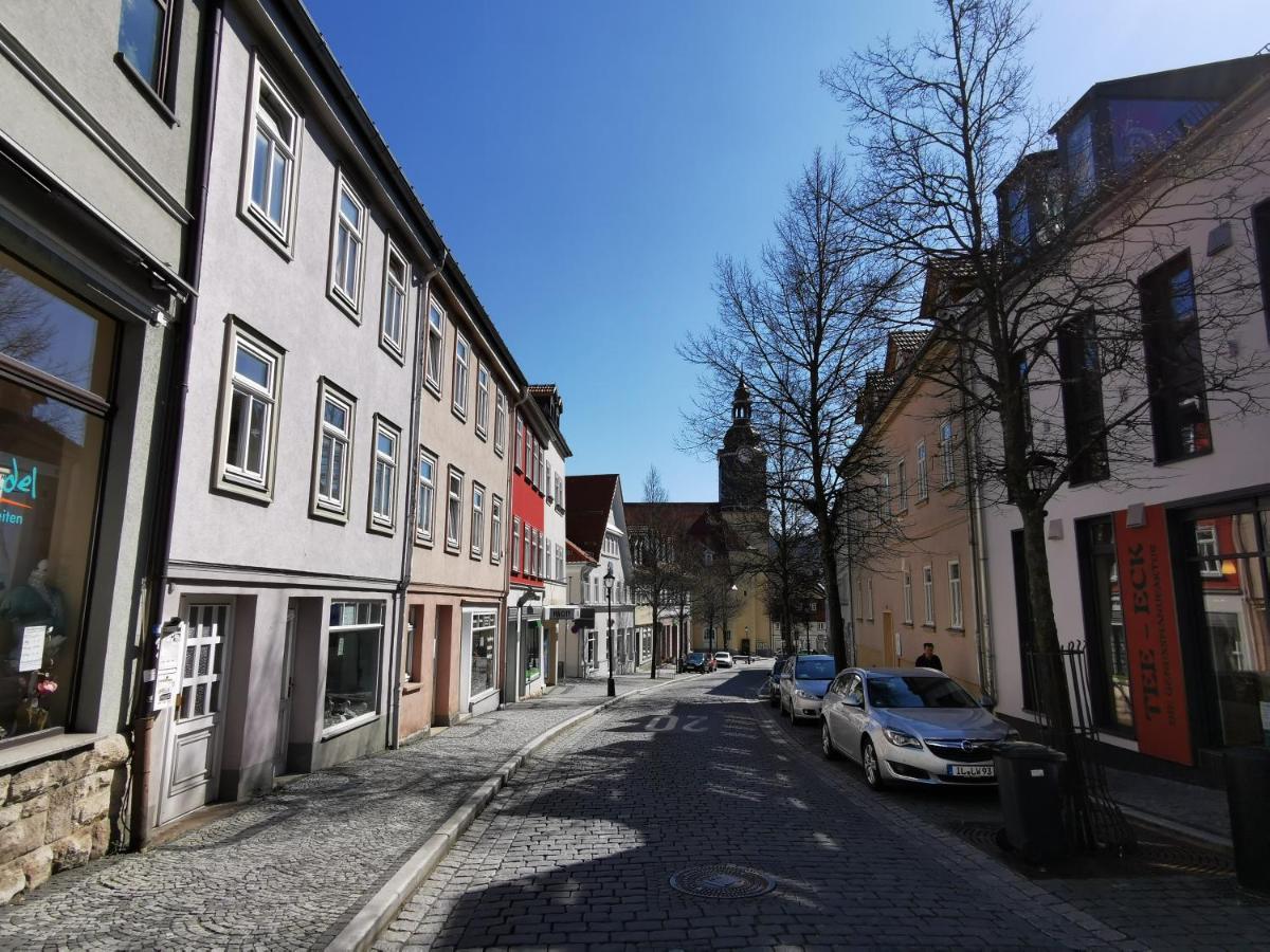 Bohnapartments Design Suite Am Markt - Vollausstattung - Wlan - Zentrum Ilmenau Eksteriør bilde
