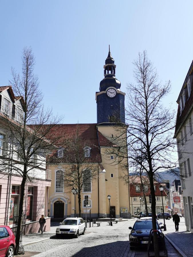 Bohnapartments Design Suite Am Markt - Vollausstattung - Wlan - Zentrum Ilmenau Eksteriør bilde